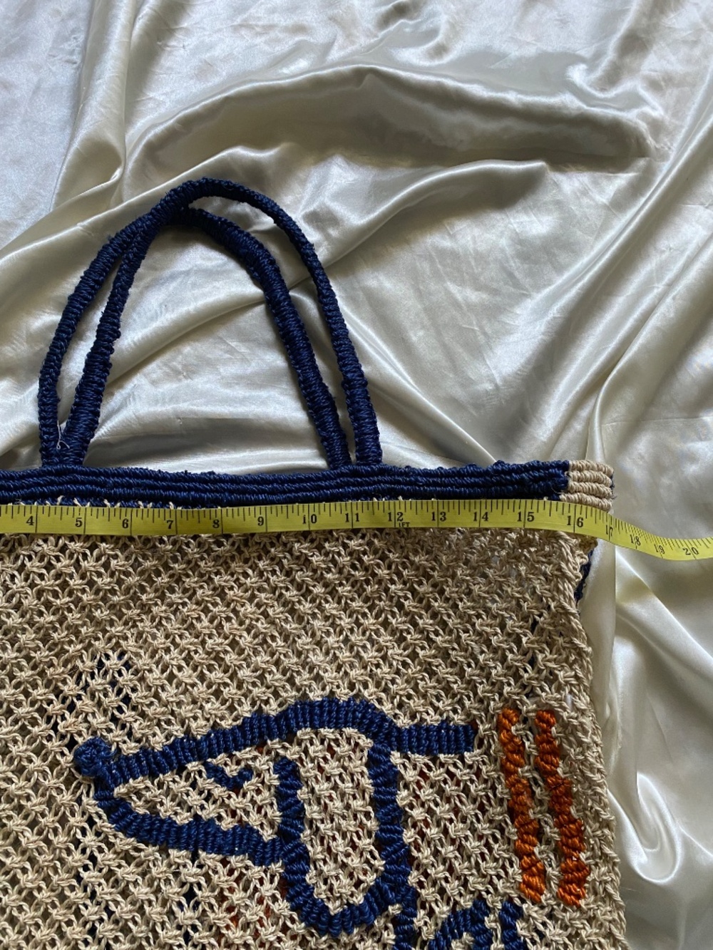 The Jacksons Breton Dog Jute Tote Bag Weiner Dog Daushaund - Picture 3 of 6